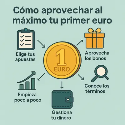 casas de apuestas depósito mínimo 1 euro